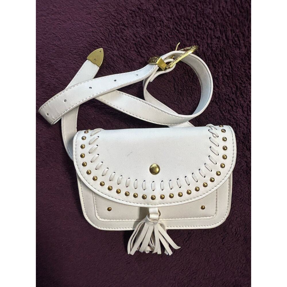 Western Waist Belt Vegan Leather Belt Buckle Bag Boho Festival